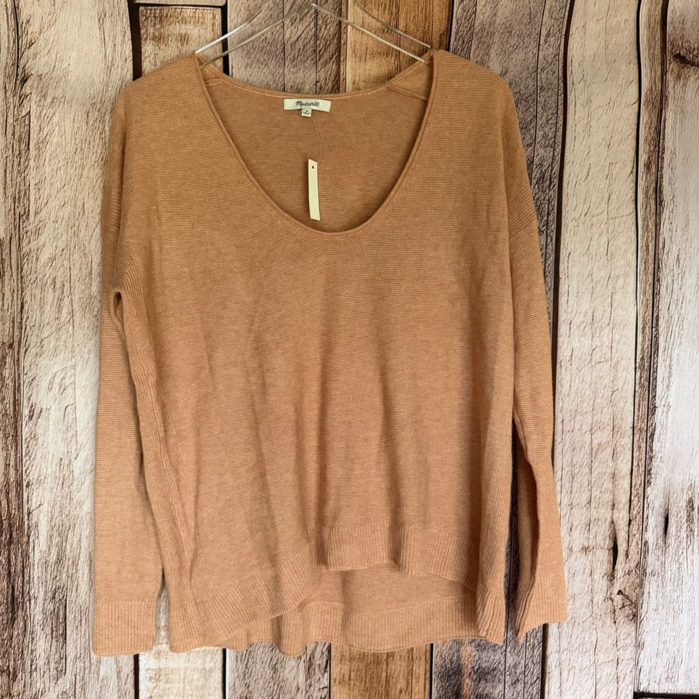 Madewell Kimball Pullover Sweater Classic Casual Winter Basic Fall Medium NWT